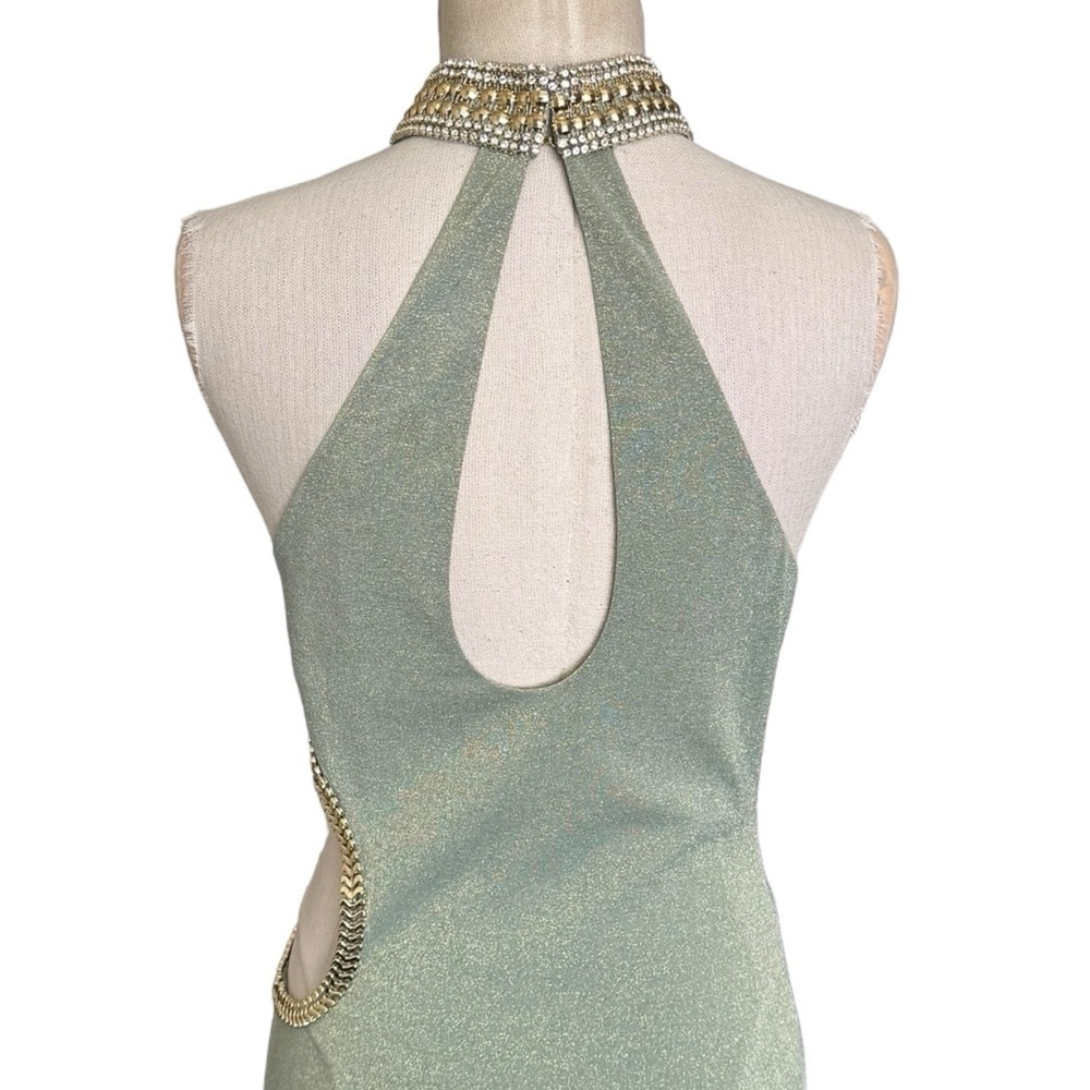 Bronx and Banco Runway X REVOLVE Nefertiti Gown in Menthol Large - Picture 14 of 17